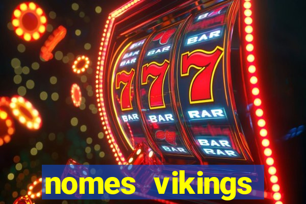 nomes vikings masculinos e significados